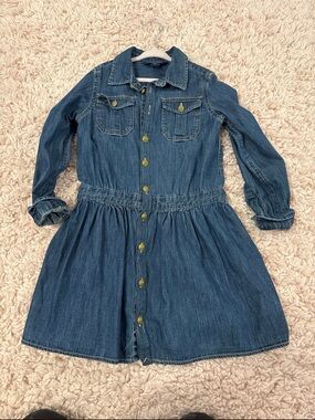 Girls size 8 Polo Ralph Lauren Denim dress